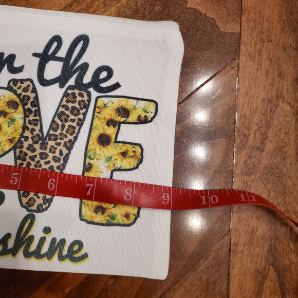 For the Love of Sunshine Makeup Bag - Picture 4 of 9